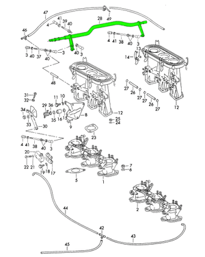 (New) 911 Throttle Valve Actuating Lever - 1972-77