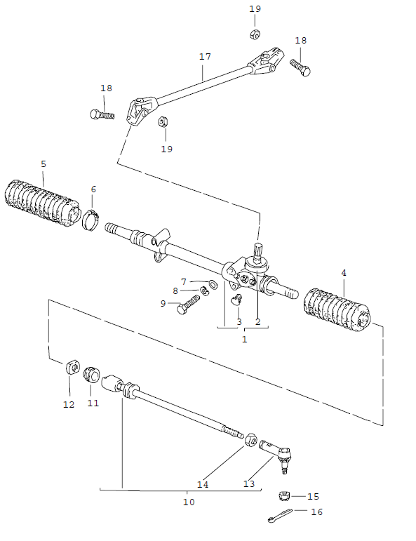 (New) 924 Steering Tie Rod End - 1977-82