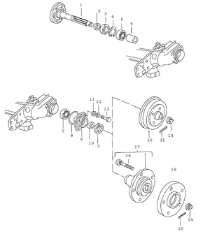 (New) 924 Rear Brake Drum