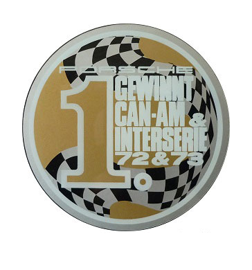 (New) 911 Gewinnt Can-Am & Interserie Decal - 1972-73