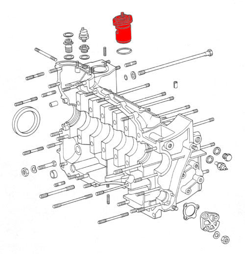 (New) 911 Oil Pressure Thermostat - 1965-71
