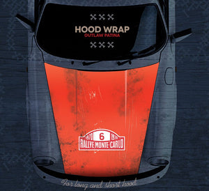 (New) 911/912/930/964 Front Hood Historic Livery Wrap - 1965-94