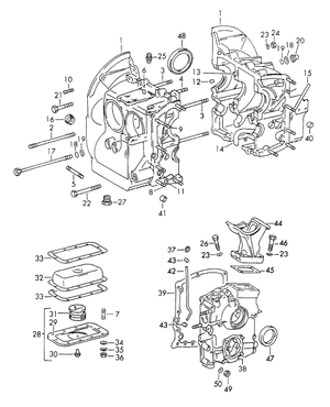 (New) 356/912 Main Bearing Set Screw