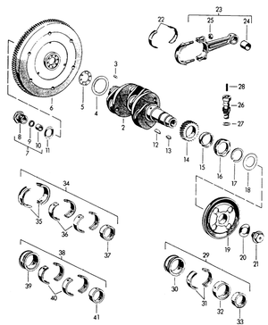 (New) 356/912 Crankshaft Timing Gear