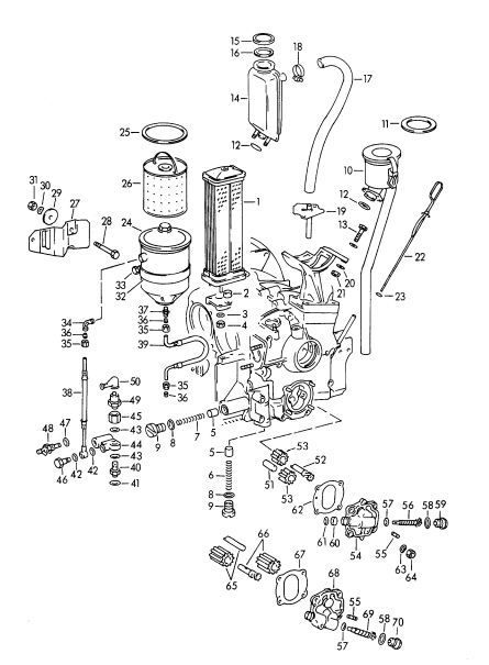 (New) 356/911/912 Oil Pressure Relief Plug - 1959-70