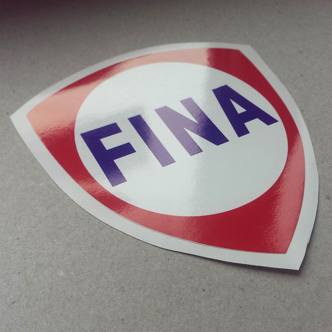 (New) Vintage 'FINA' Decal