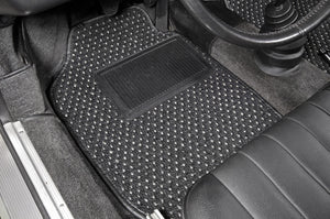 (New) #53 Black and Grey CoCo Mats - Two Piece or Four Piece