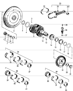 (New) 356/912 Distributor Drive Gear 1950-68