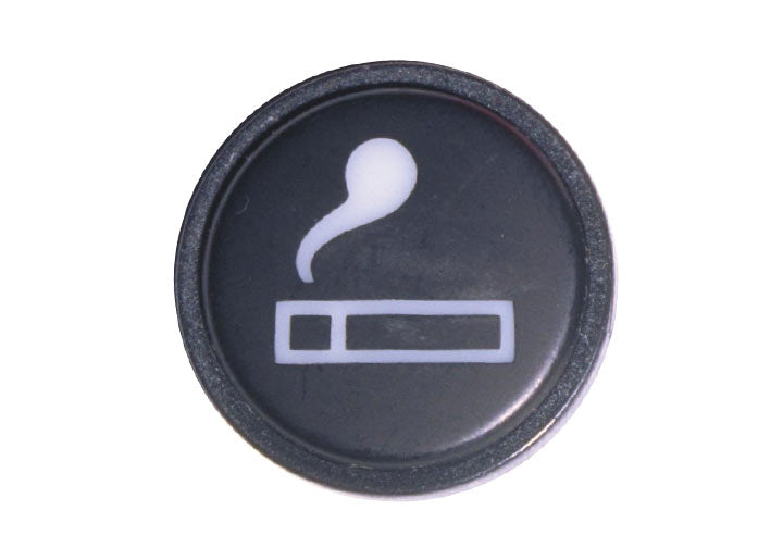 (New) 911/914/930 Cigarette Lighter Switch Cap Insert - 1970-89