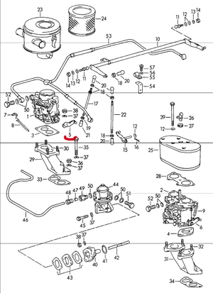 (New) 356 Throttle Lever Left
