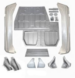 (New) 356 AT1-BT5 Complete Floor Pan Kit - 1956-59