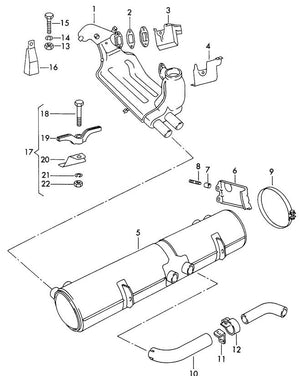 (New) 356 Air Guide/Duct - 1960-65