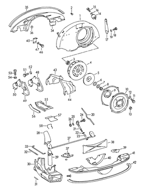 (Used) 912 Generator Shroud - 1965-68