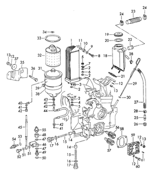 (New) 912 Oil Pump Cover - 1965-69