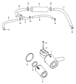 (New) 912 Pre-Heat Hose - 1966-69