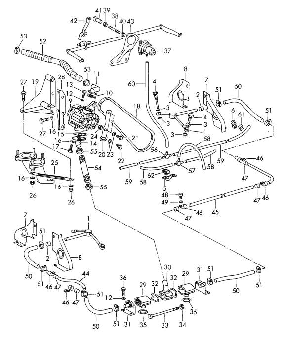 (New) 912 Air Pump Bracket - 1968