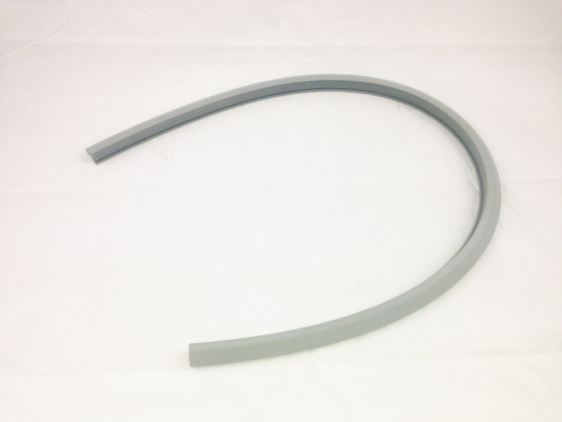 (New) 356 Grey Convertible Top Side Glass Seal-  1950-65