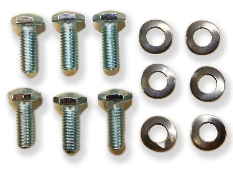 (New) 356 Convex Head Door Bolt Kit - 1950-66