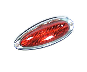 (New) 356 A/B/C Concours Right Rear Red Teardrop Taillight Assembly - 1957-65