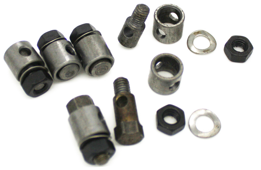 (New) 356 A/B/C Heater Cable Barrel Nut Kit - 1955-65