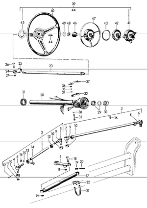 (New) 356 Steering Damper 1950-65