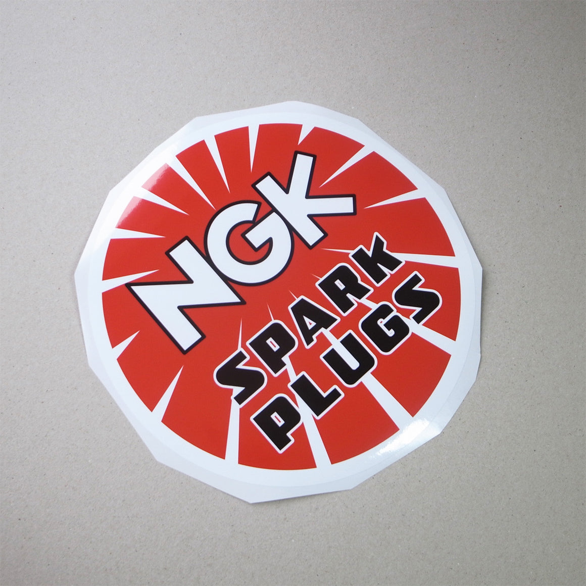 (New) Vintage 'NGK' Decal