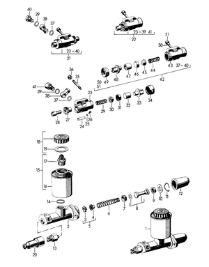 (New) 356 Drum Brake Bleeder Valve