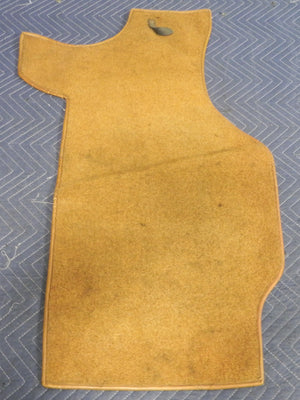 (Used) 911 Targa Front Floor Mat Right Saddle - 1974-75