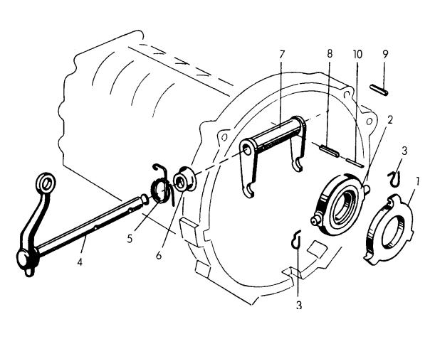 (New) 356 Release Bearing Retention Spring 1950-59