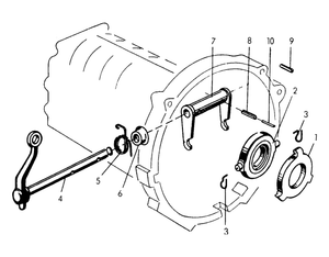 (New) 356 Release Bearing Retention Spring 1950-59