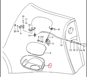 (New) 72-911 Oil Filler Bucket