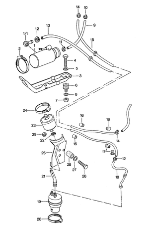 (New) 911 Fuel Line Connector - 1974-77