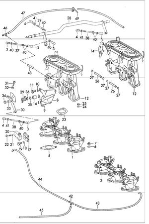 (New) 911 MFI Regulator Housing Bracket 1972-73