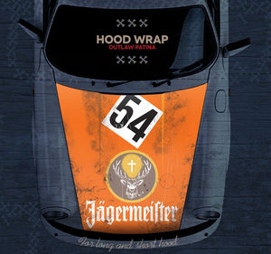 (New) 911/912/930/964 Front Hood Historic Livery Wrap - 1965-94