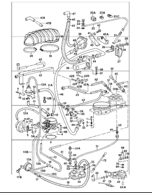 (New) 911 Injector Line #2 Cyl. 1981-83