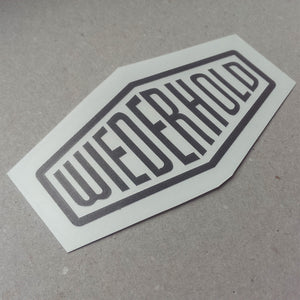 (New) Vintage 'WIEDERHOLD' Decal