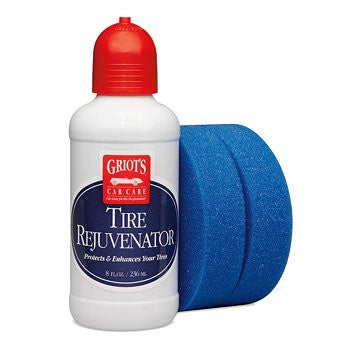 (New) 8oz Tire Rejuvenator with Blue Detail Sponge