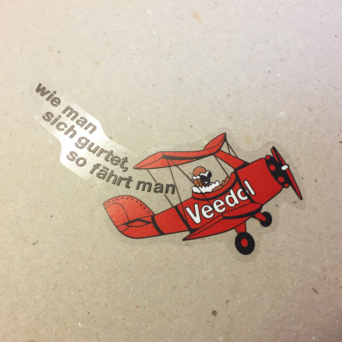 Veedol Sticker (New) Vintage Carrera RSR Veedol Decal - 1973 - AASE Sales