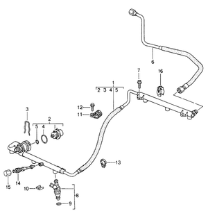 (New) 911 Fuel Injector - 1994-98