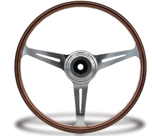 (New) 356 A/B/C Wooden Steering Wheel - 1955-65