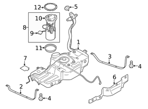 (New) Macan Fuel Flange - 2015-20