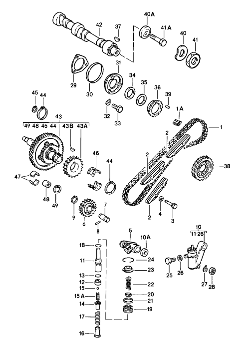(New) 911 Intermediate Shaft Circlip 1974-89