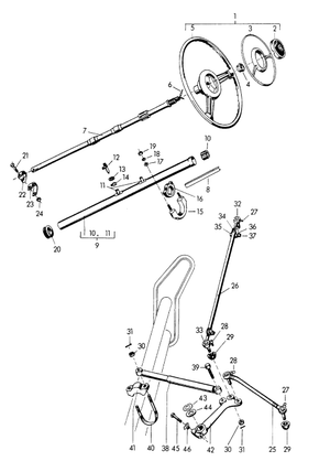 (New) 356 Straight M6 Nipple - 1950-65