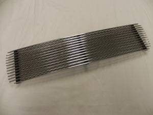 (New) 911 or 912 Silver 3 Bar Engine Lid Grille - 1969