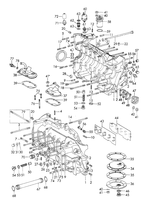 (New) 911 Reducing Socket for Oil Pressure Sending Unit 1965-89
