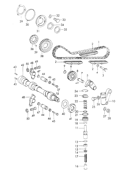 (New) 911 Chain Tensioner Sprocket 1965-94