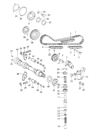 (New) 911 Chain Tensioner Sprocket 1965-94