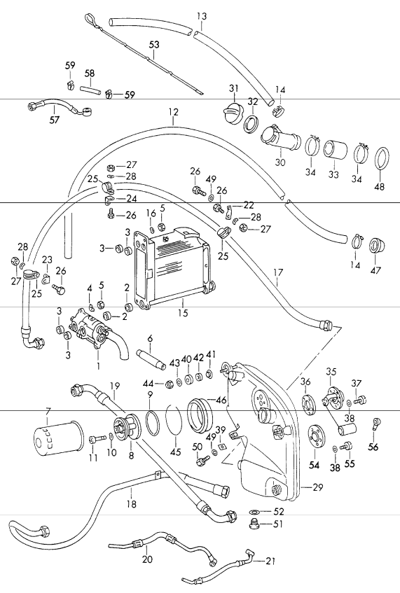 (New) 911 Oil pump Drive Shaft 1965-89