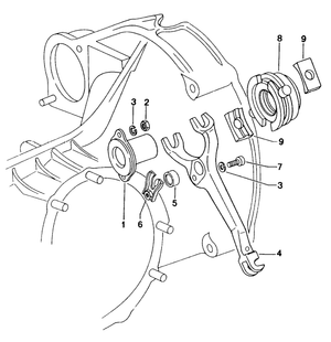 (New) 911/912/914/914-6 Sachs Clutch Release Bearing