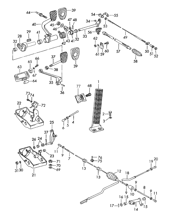 (New) 911/912 Clutch Pedal Return Spring - 1965-76